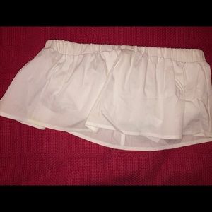 Urban Outfitters White Crop Top